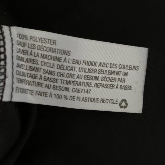 Merona Black Blouse Small - Picture 4 of 4